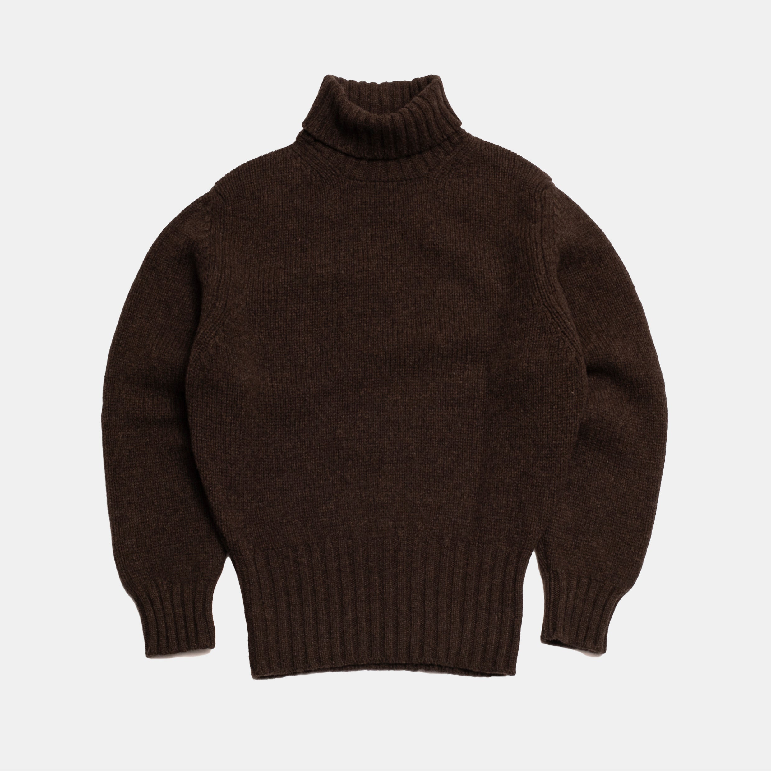 RAF Rollneck Pullover Cocoa