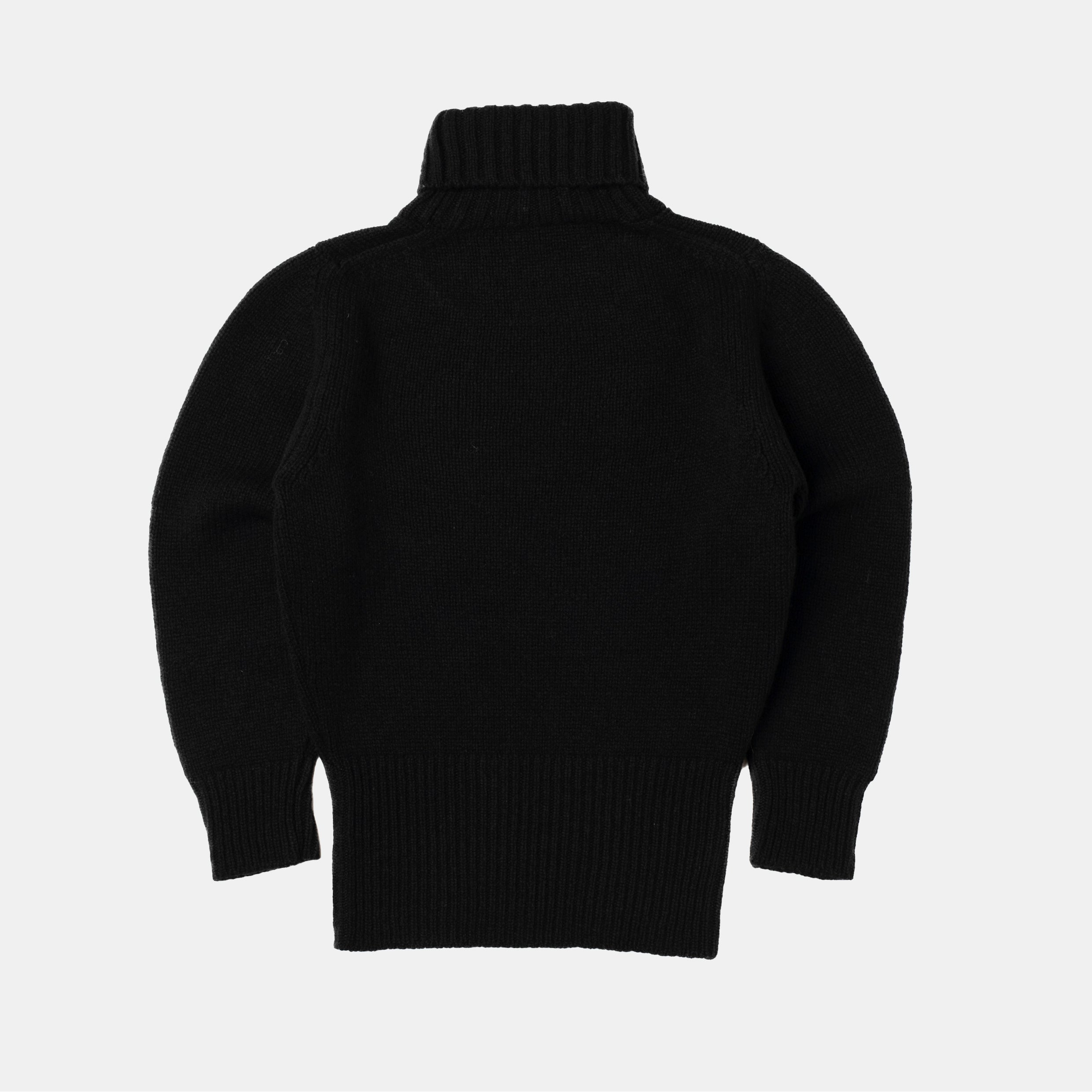RAF Rollneck Pullover Transatlantic Black - Image 4