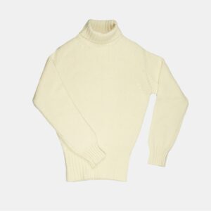 RAF Rollneck Pullover Ecru