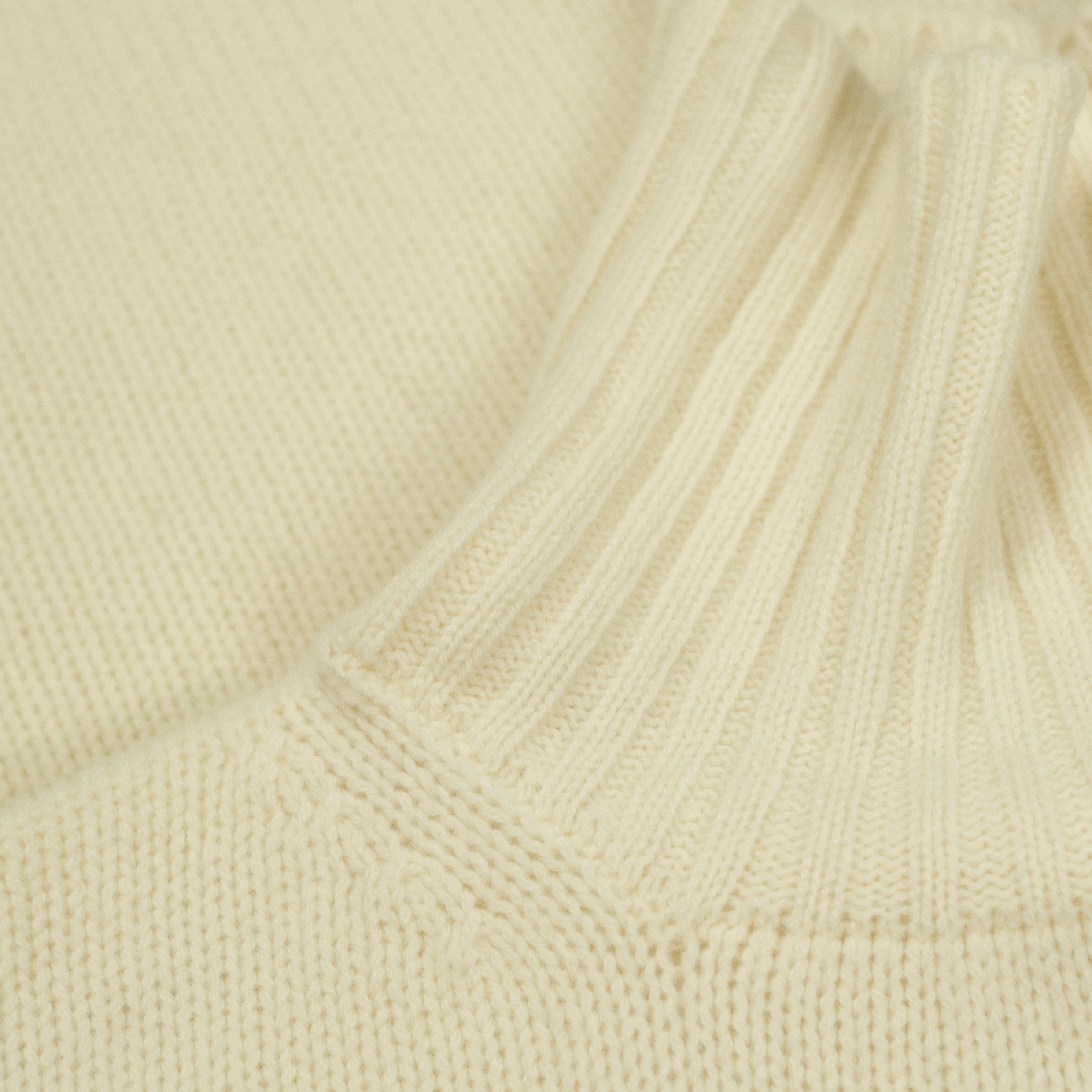 RAF Rollneck Pullover Ecru - Image 2